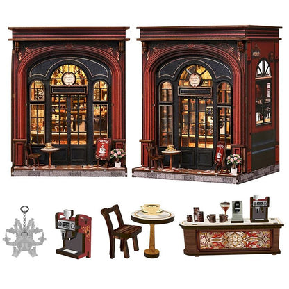 Warmglow Coffee Book Nook - TryNooki