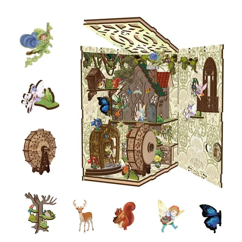 Enchanted Forest - Book Nook - TryNooki