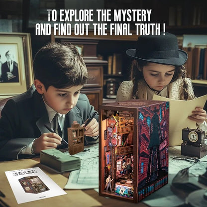 Train Mystery Case - DIY Book Nook Kit - TryNooki