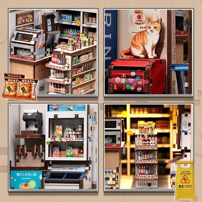 Beika - cho Convenience Store - DIY Miniature House Kit - TryNooki