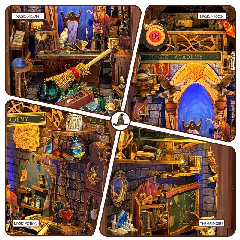 Magic Academy Book Nook Kit - TryNooki