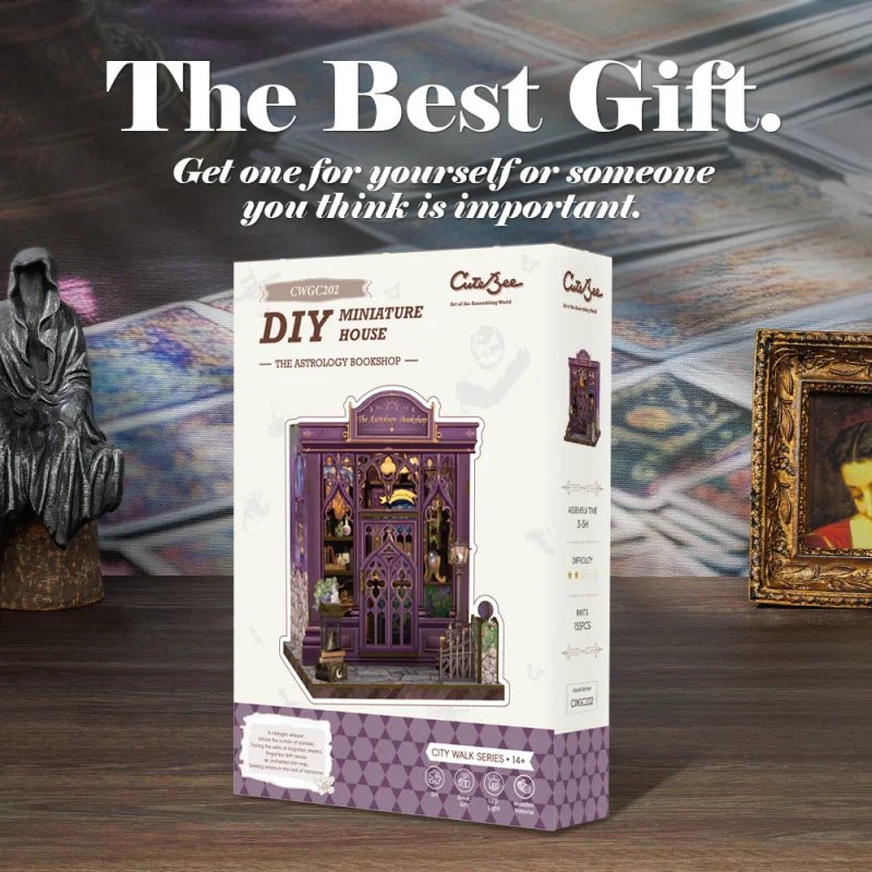 Astrology Bookshop - DIY Book Nook Kit - TryNooki