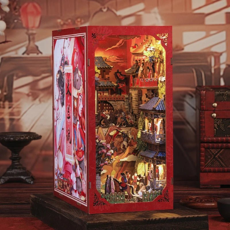 Mulan's Legend DIY Book Nook - TryNooki