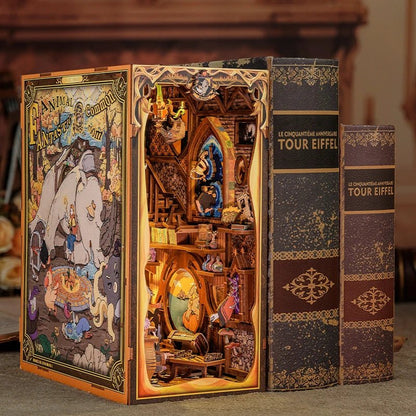 Fantastic Animal Common Room - DIY Book Nook Kit - TryNooki
