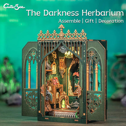 Darkness Herbarium DIY Book Nook Kit - TryNooki