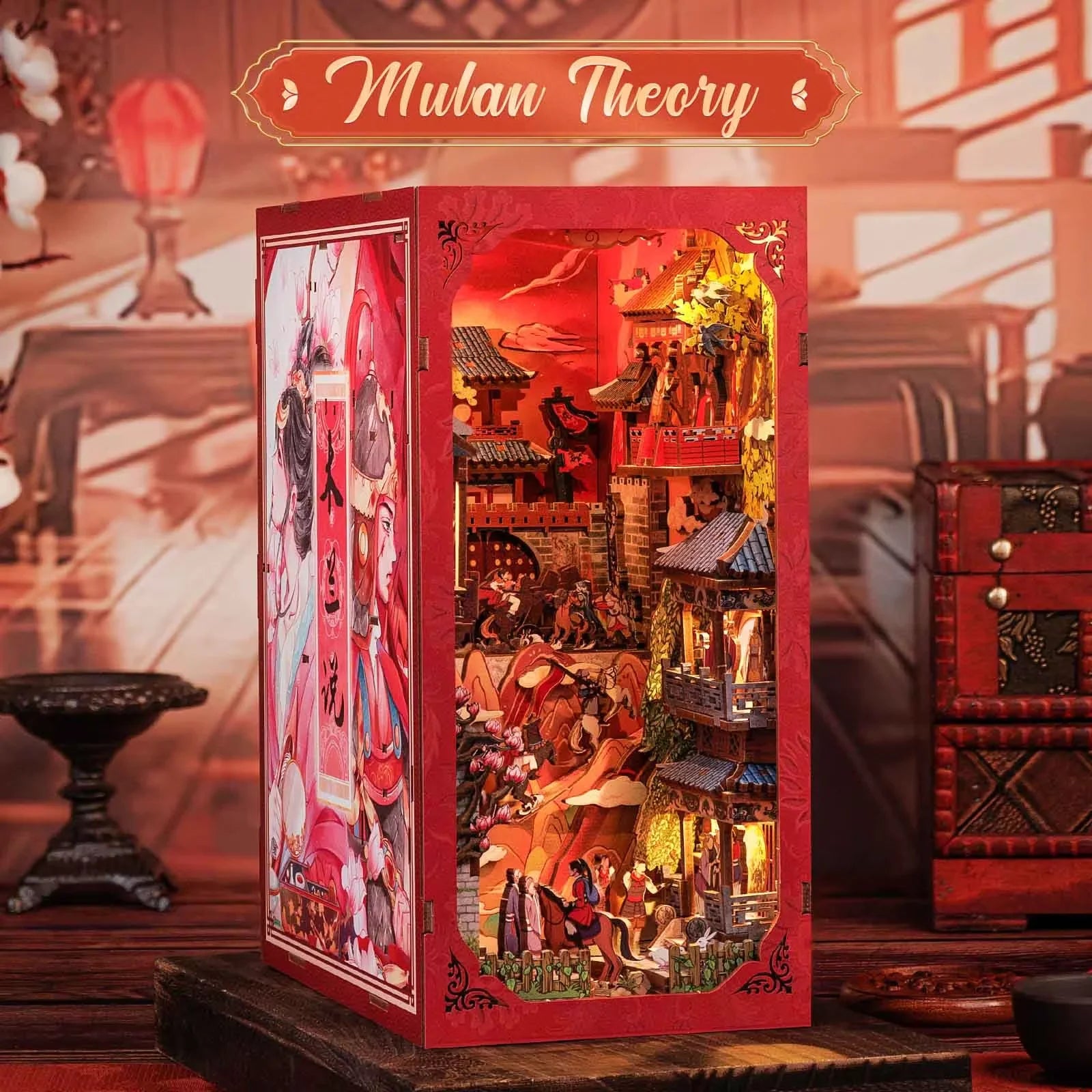 Mulan's Legend DIY Book Nook - TryNooki