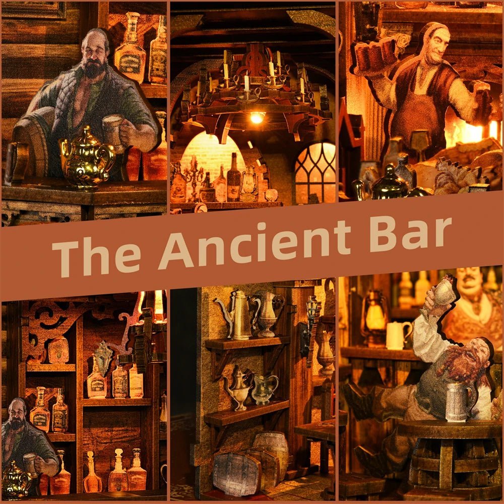 Sean's Bar DIY Book Nook Kit - NookFan