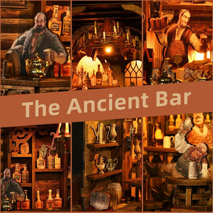 Sean's Bar DIY Book Nook Kit - TryNooki