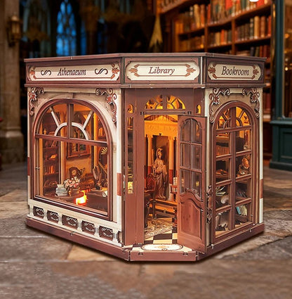 Athena's Study Casa - DIY Book Nook Kit - TryNooki