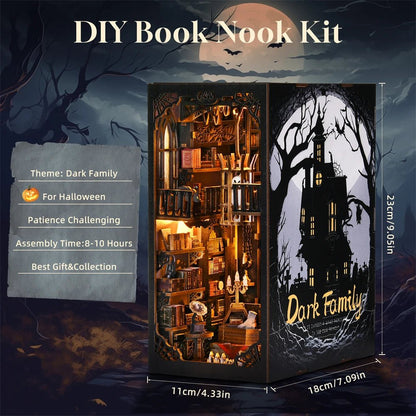 Dark Family Book Nook Kit - TryNooki