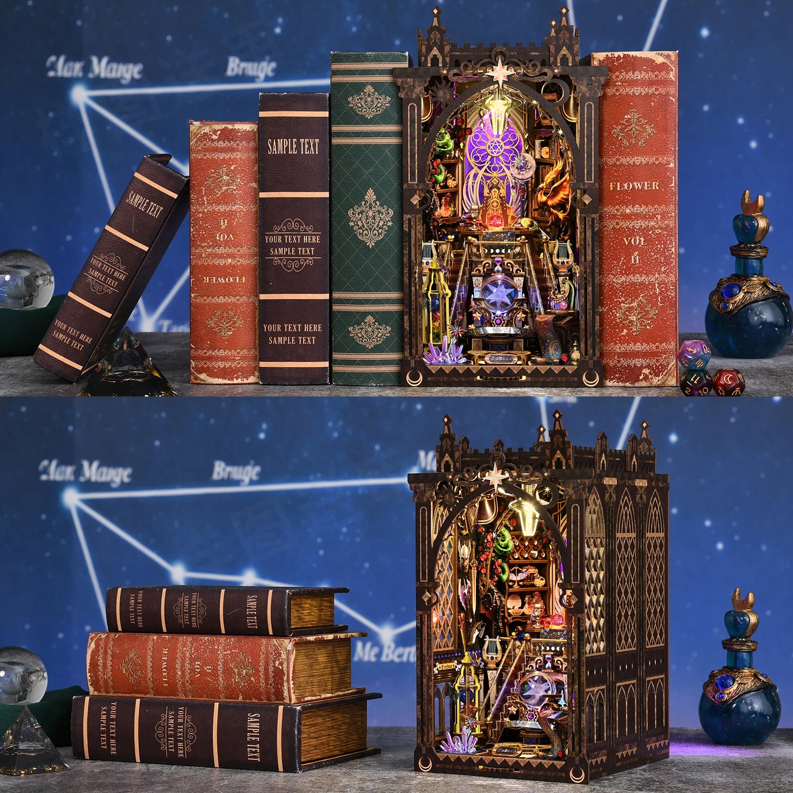 Mystic Zodiac - Book Nook Kit - TryNooki