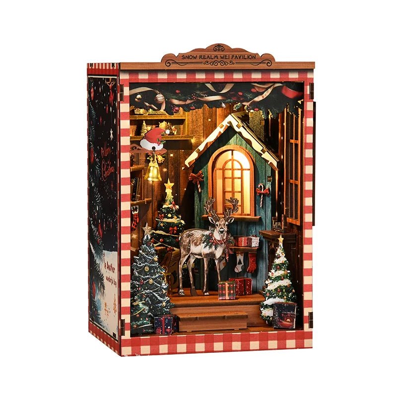 Snowy Loft Book Nook - TryNooki