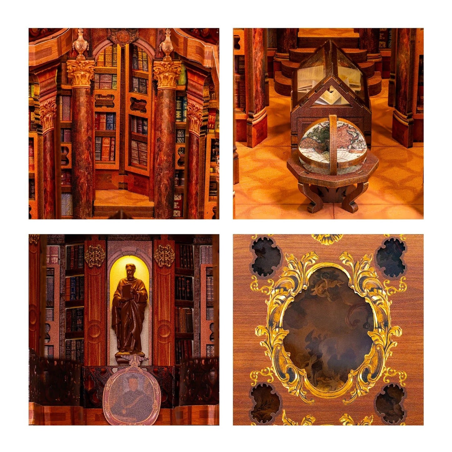 Monastery Library Book Nook - TryNooki