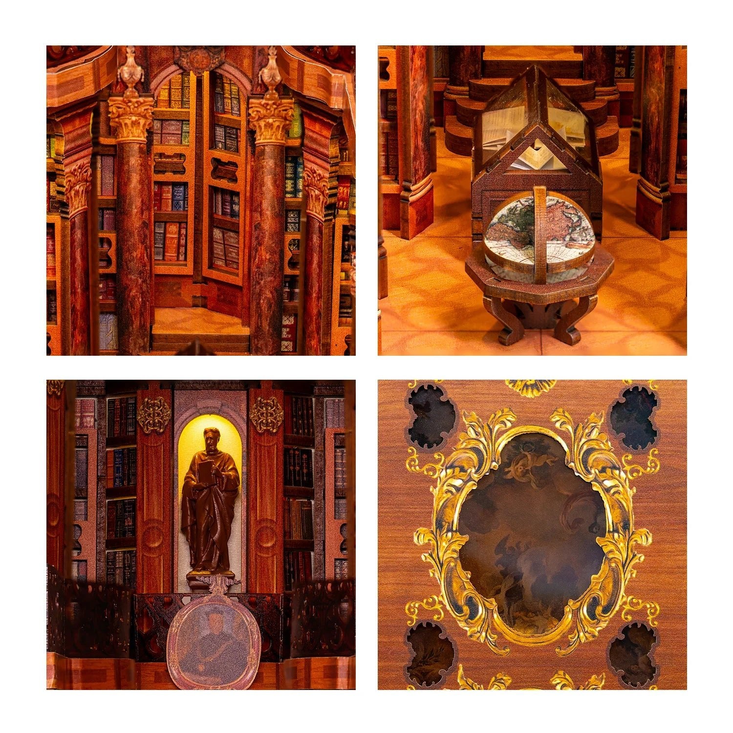 Monastery Library Book Nook - TryNooki