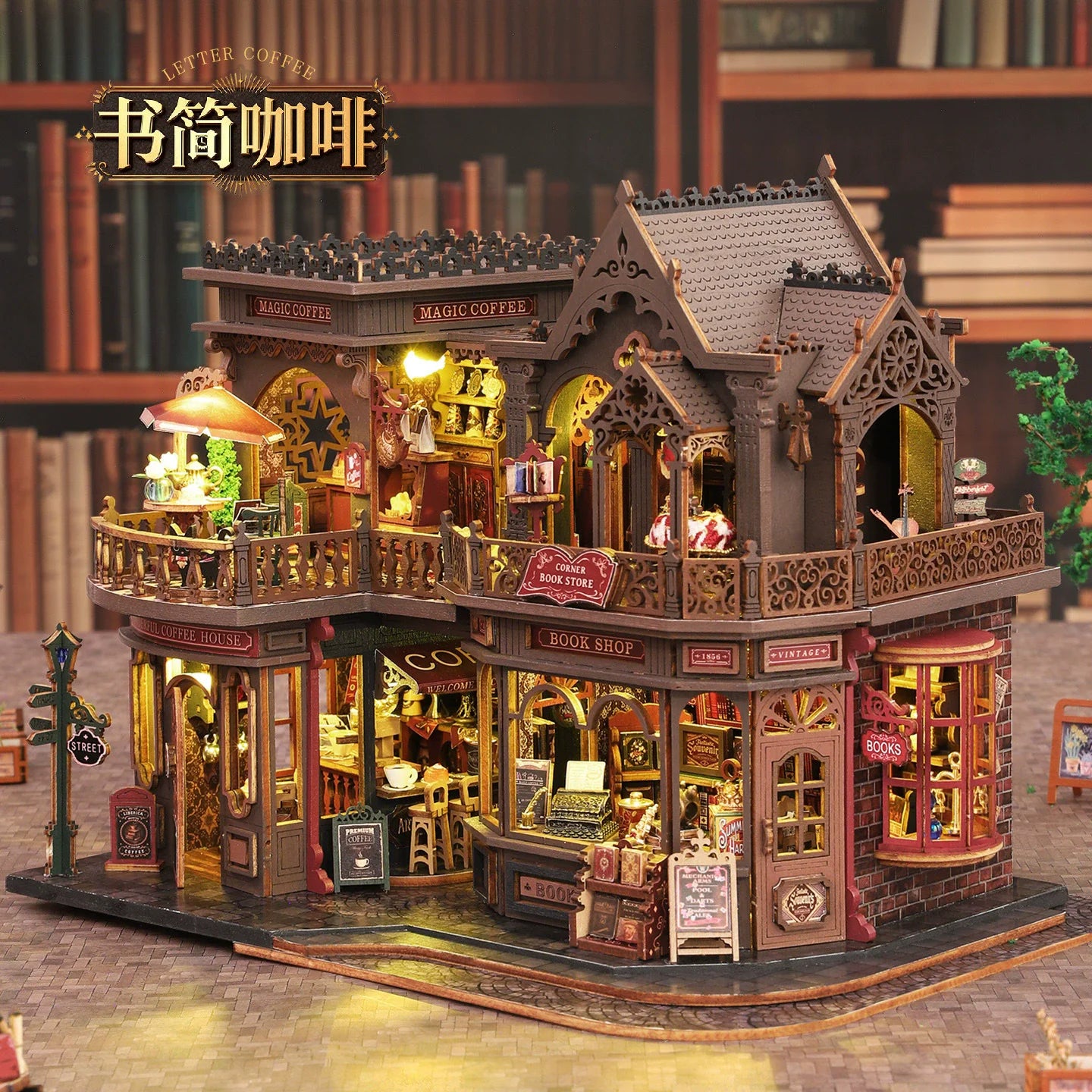 Wing shop - DIY Miniature World Kit - NookFan