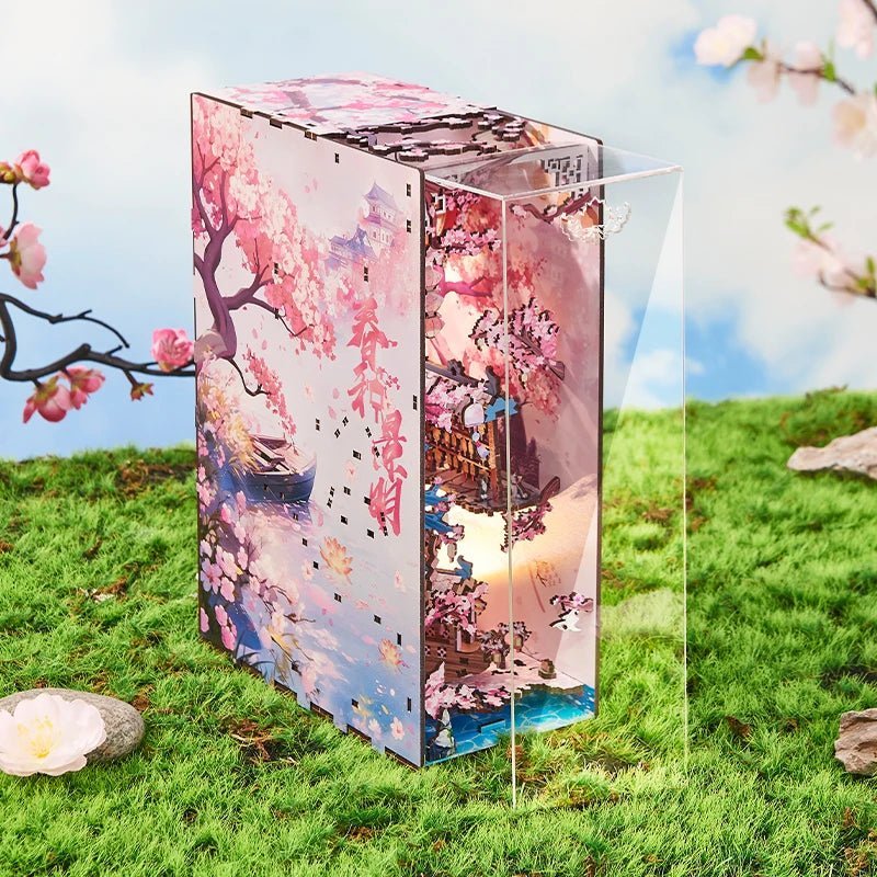 Sakura Spring Book Nook Kit - NookFan