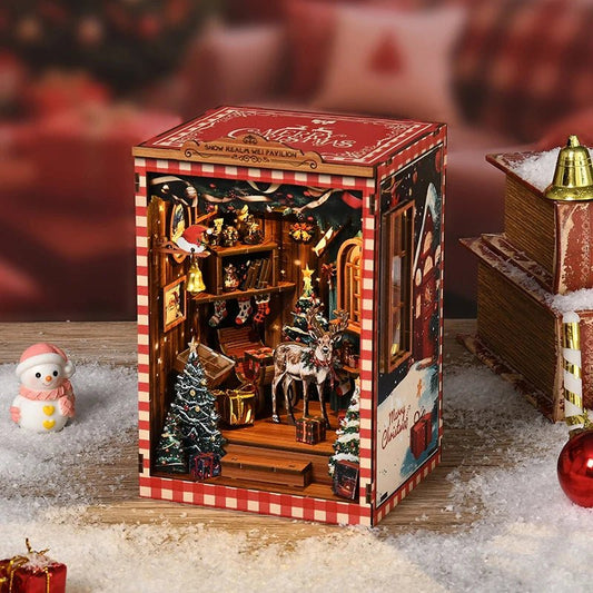 Snowy Loft Book Nook - TryNooki