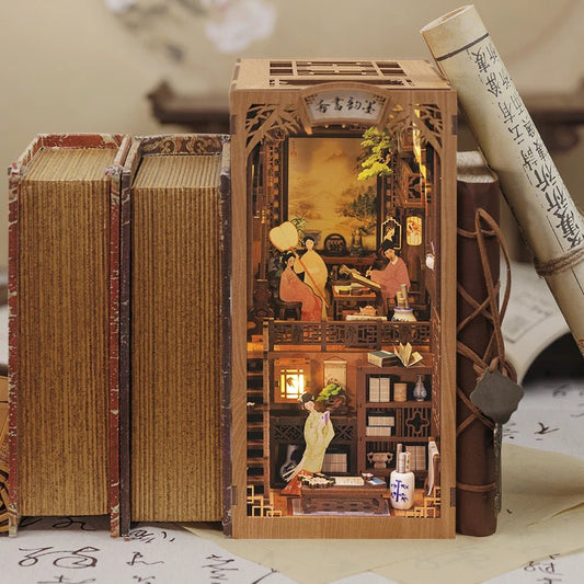 Ink Rhyme Bookstore - DIY Book Nook Kit - TryNooki