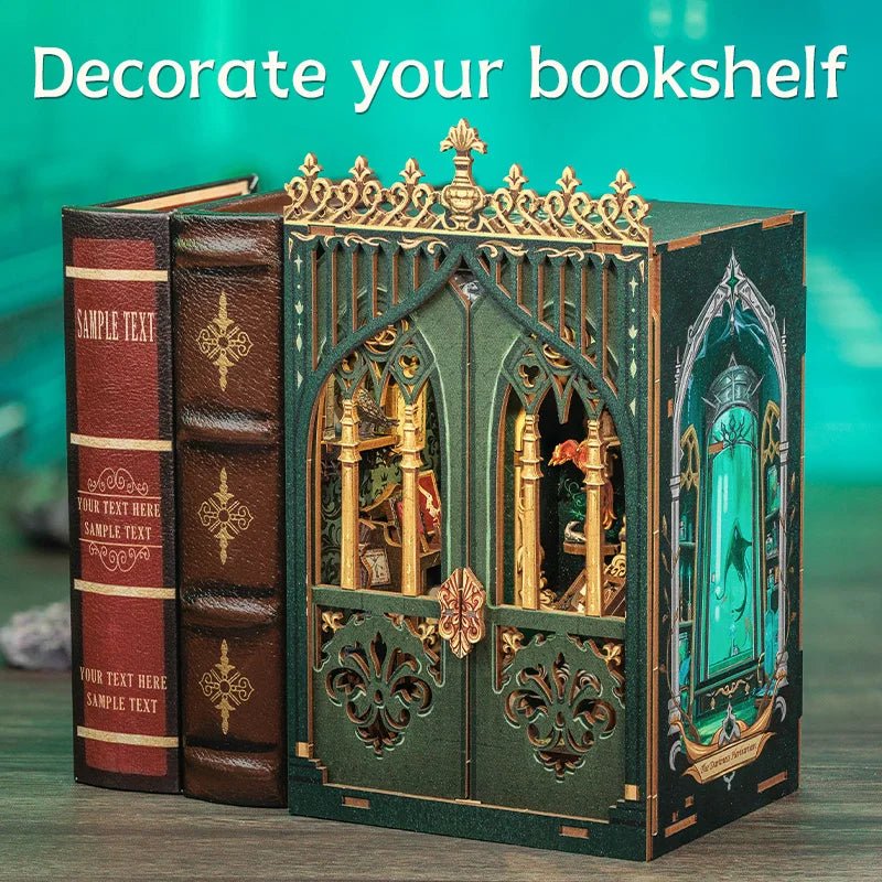 Darkness Herbarium DIY Book Nook Kit - TryNooki