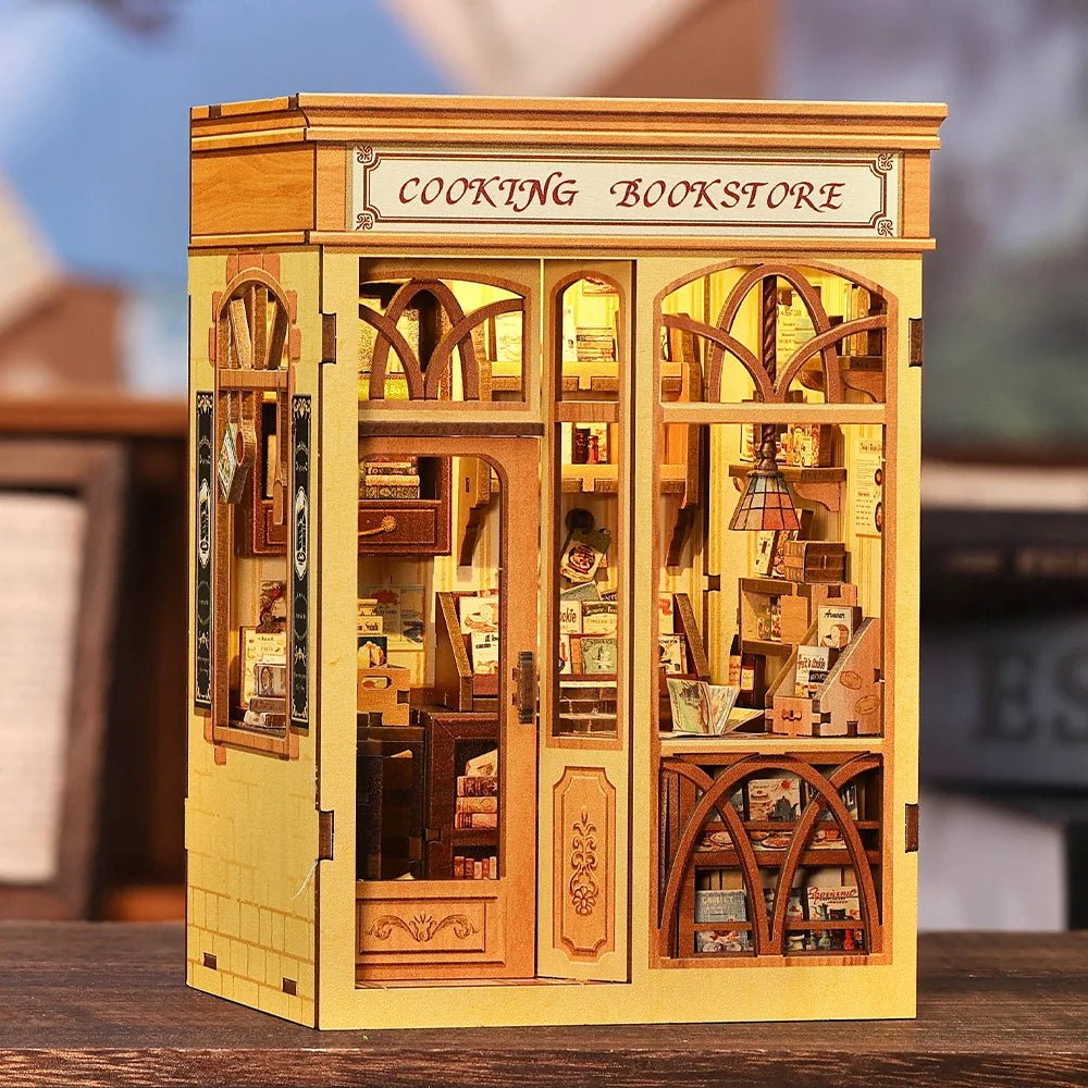 The Cooking Bookstore - DIY Book Nook Kit - TryNooki