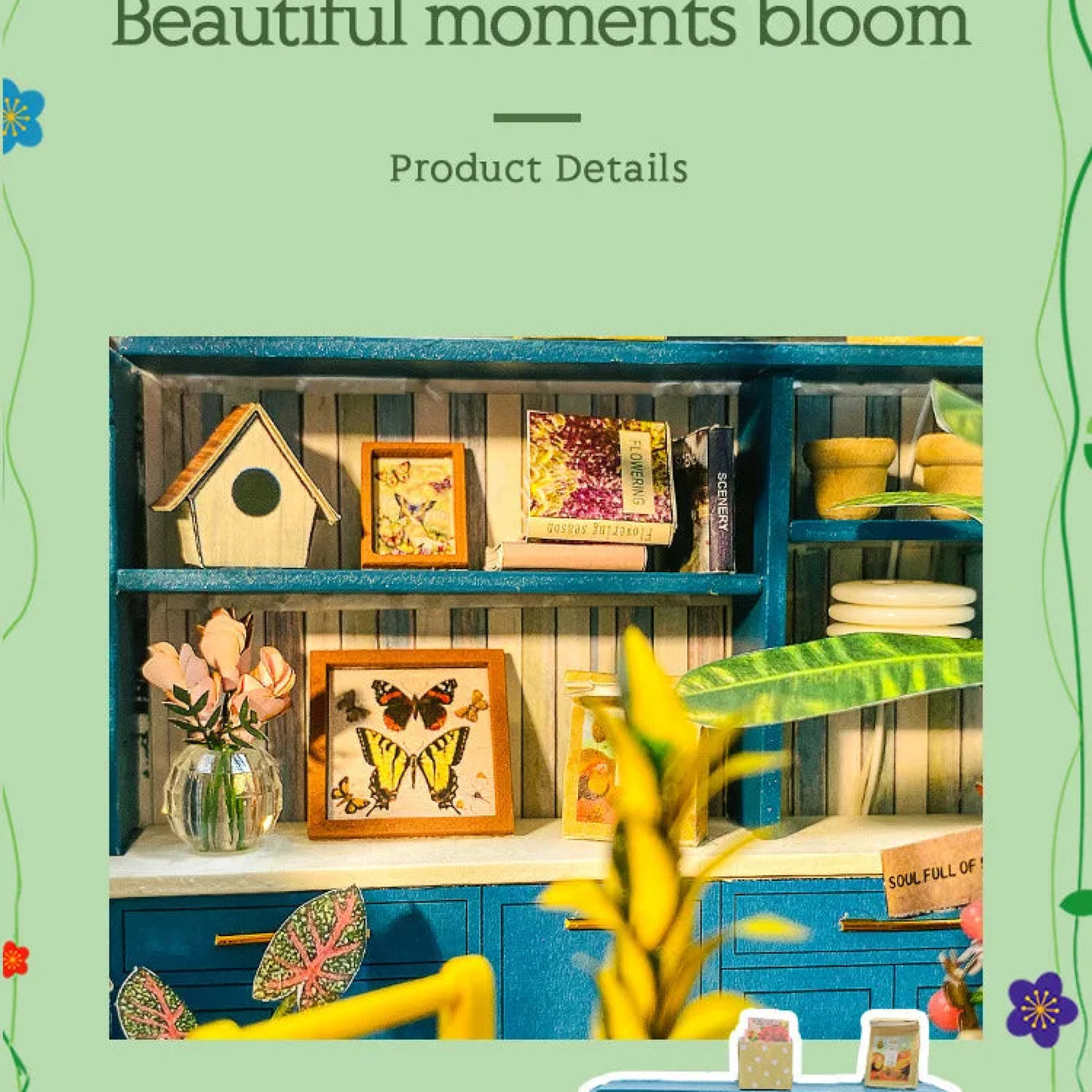 Flower House - Dollhouse - TryNooki
