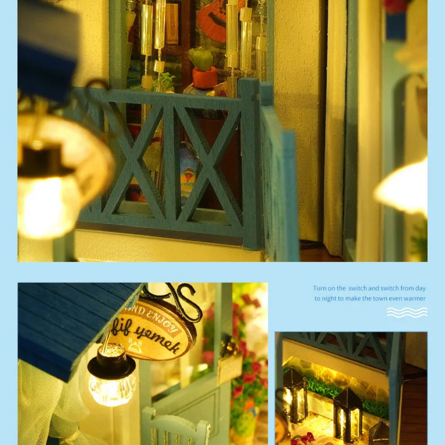 Sea Breeze - DIY Book Nook Kit - TryNooki