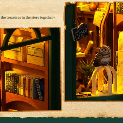Sorcerer's Alley - DIY Book Nook Kit - TryNooki