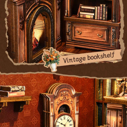 TWILIGHT LIBRARY - DIY Book Nook Kit - TryNooki