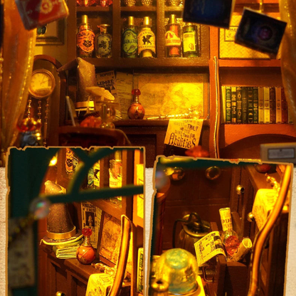 Sorcerer's Alley - DIY Book Nook Kit - TryNooki