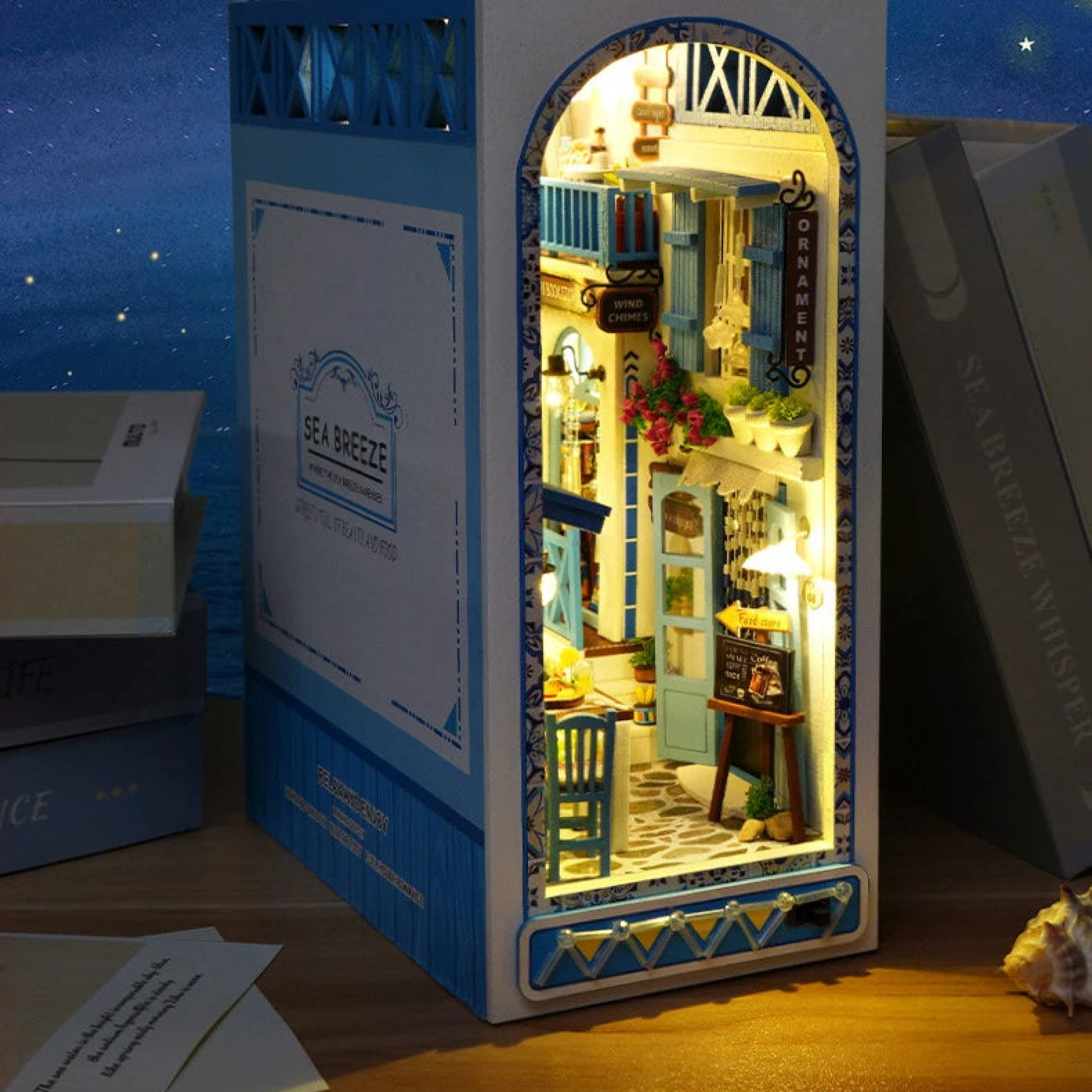 Sea Breeze - DIY Book Nook Kit - TryNooki