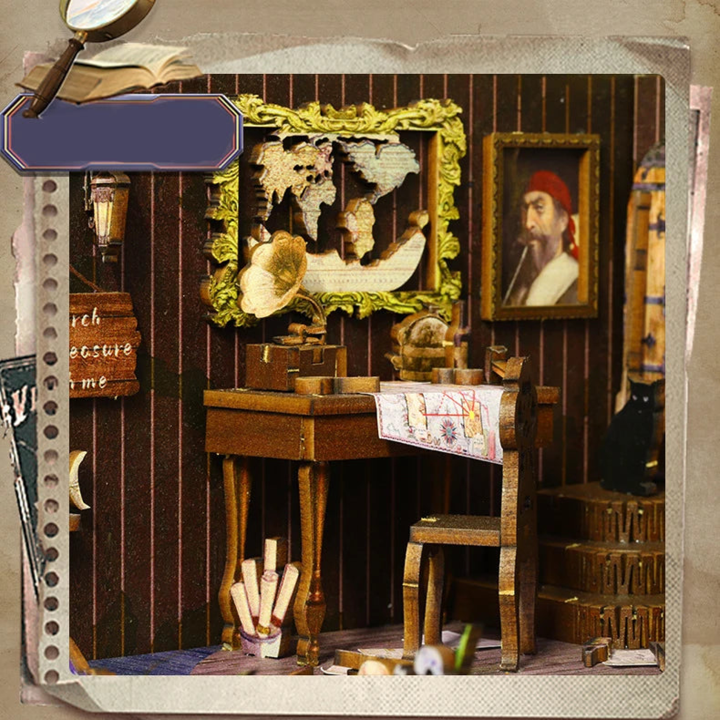Aden - DIY Book Nook Kit - TryNooki