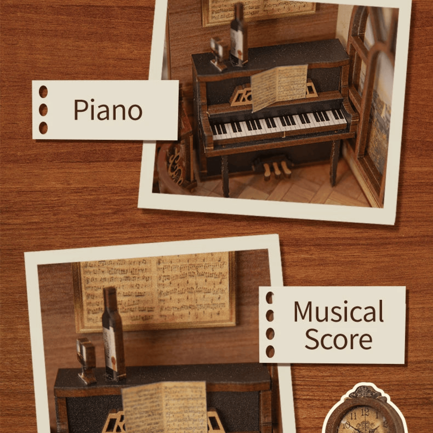 Secret Rhythm - DIY Book Nook Kit - TryNooki