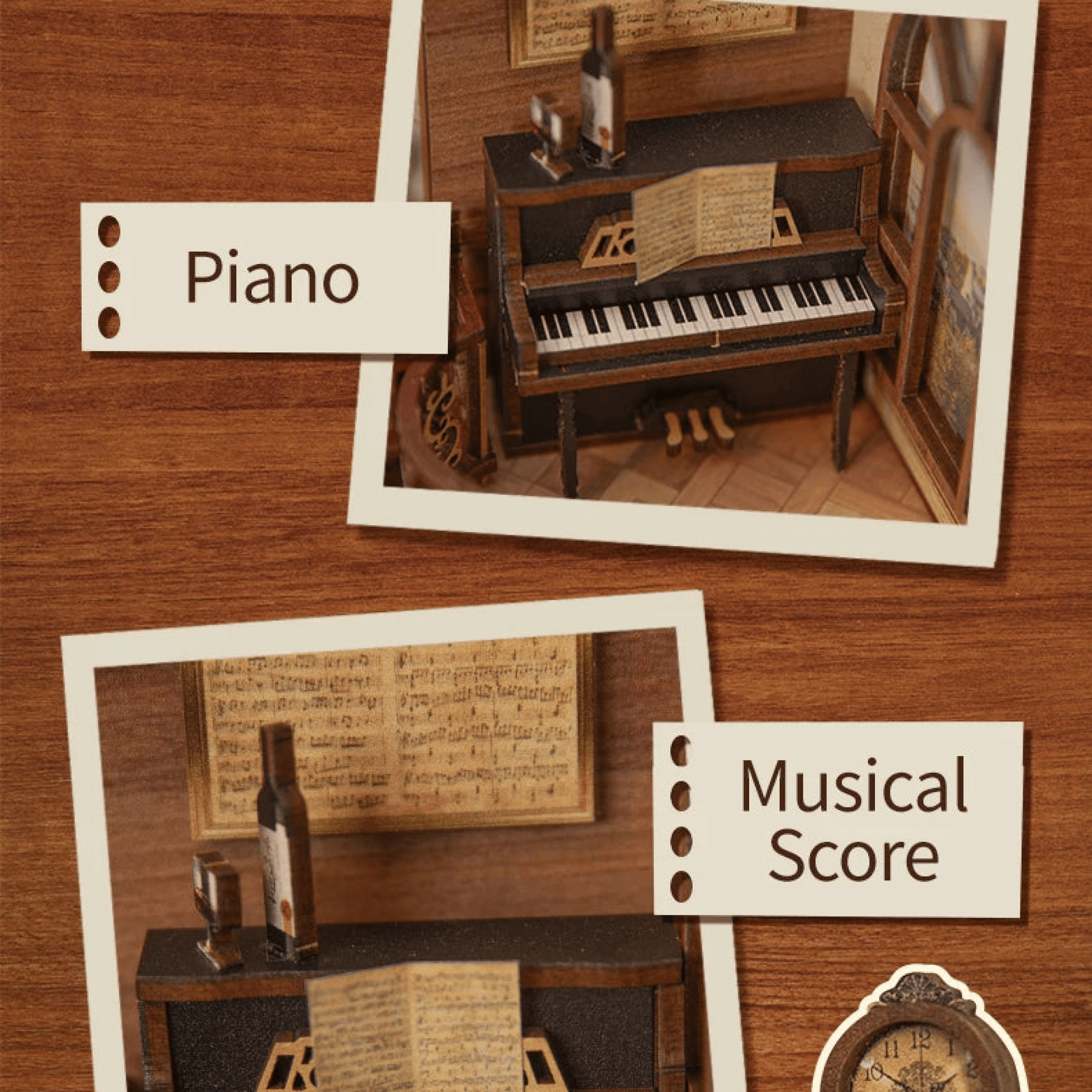 Secret Rhythm - DIY Book Nook Kit - TryNooki