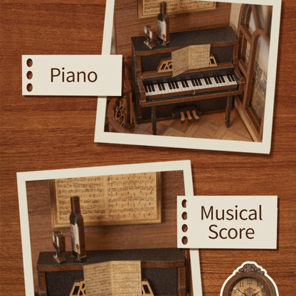 Secret Rhythm - DIY Book Nook Kit - TryNooki