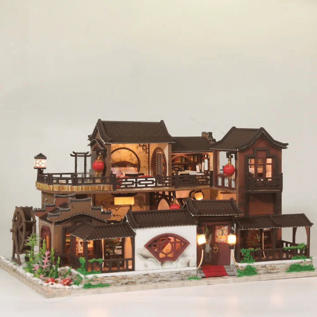 Tang Dynasty - DIY Wooden Miniature House Kit - NookFan
