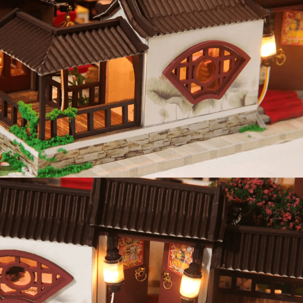 Tang Dynasty - DIY Wooden Miniature House Kit - NookFan