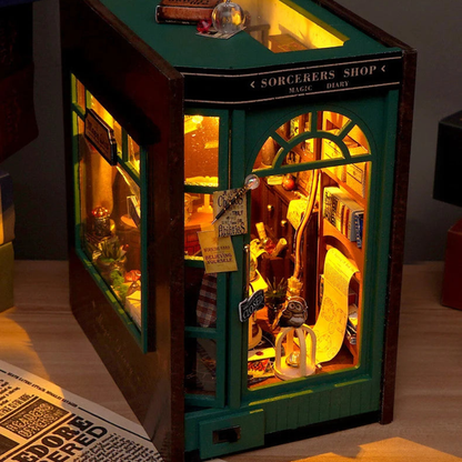 Sorcerer's Alley - DIY Book Nook Kit - TryNooki