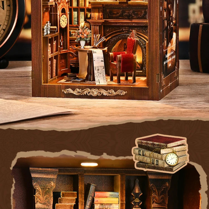 TWILIGHT LIBRARY - DIY Book Nook Kit - TryNooki