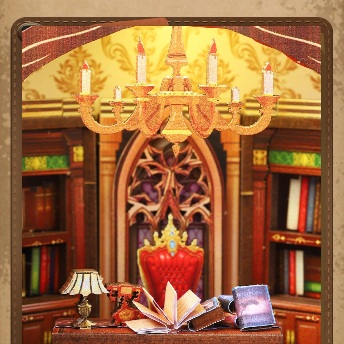 Wanguo - DIY Book Nook Kit - TryNooki