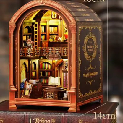Wanguo - DIY Book Nook Kit - TryNooki