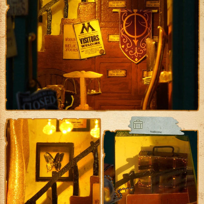Sorcerer's Alley - DIY Book Nook Kit - TryNooki
