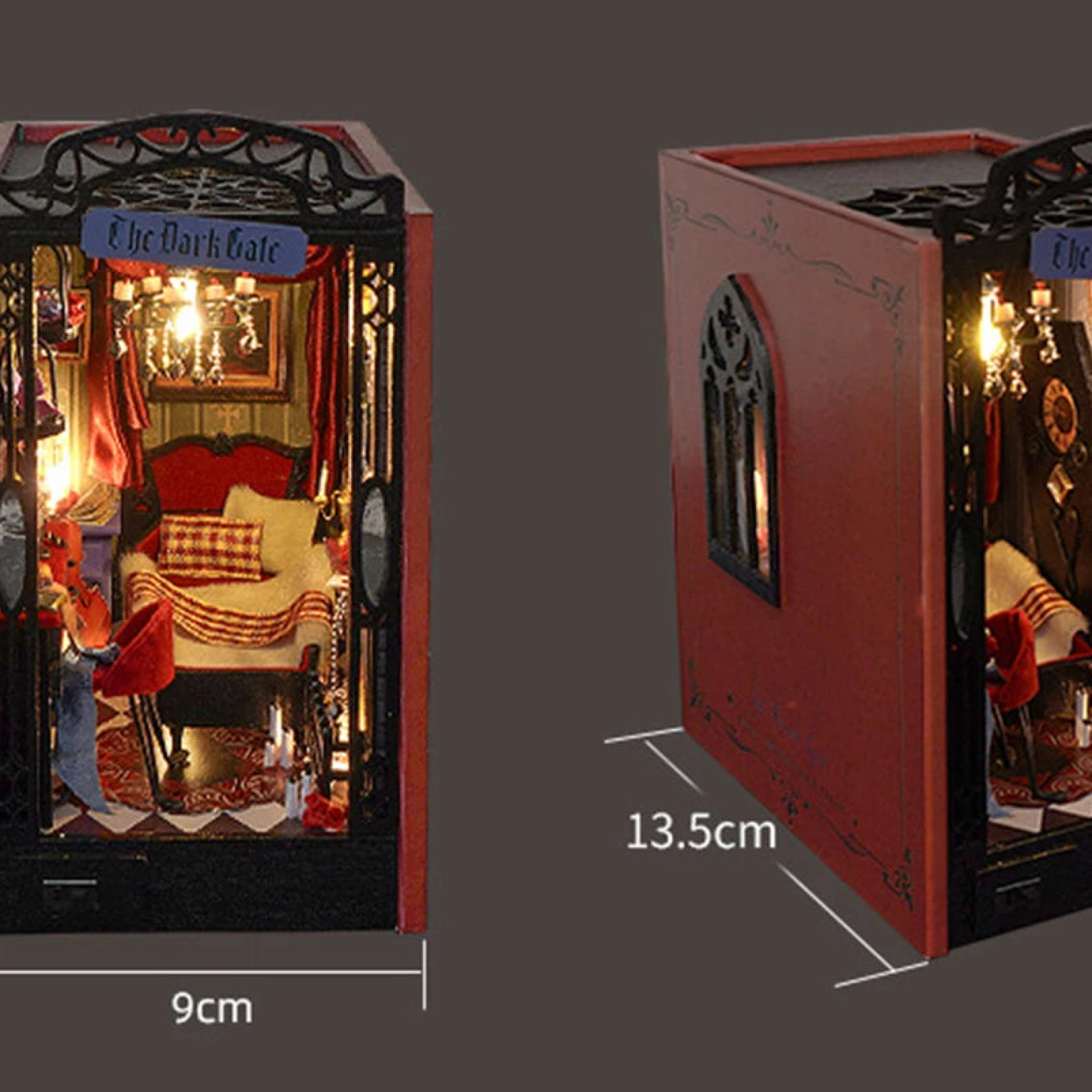 The Dark Gate - DIY Book Nook Kit - TryNooki