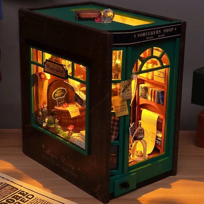 Sorcerer's Alley - DIY Book Nook Kit - TryNooki