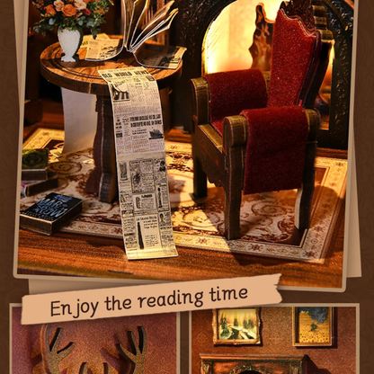 TWILIGHT LIBRARY - DIY Book Nook Kit - TryNooki