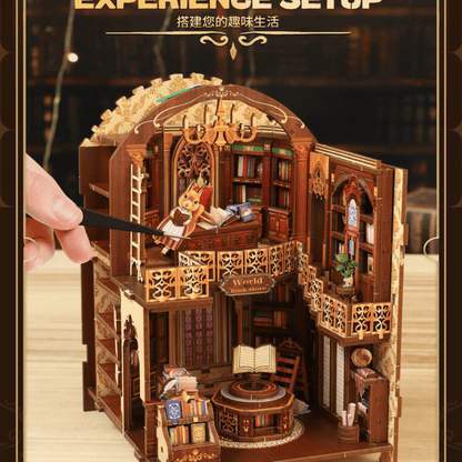 Wanguo - DIY Book Nook Kit - TryNooki