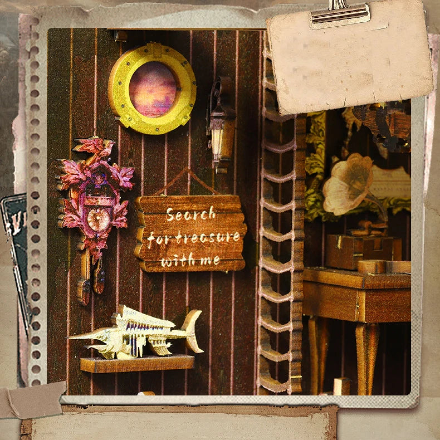 Aden - DIY Book Nook Kit - TryNooki