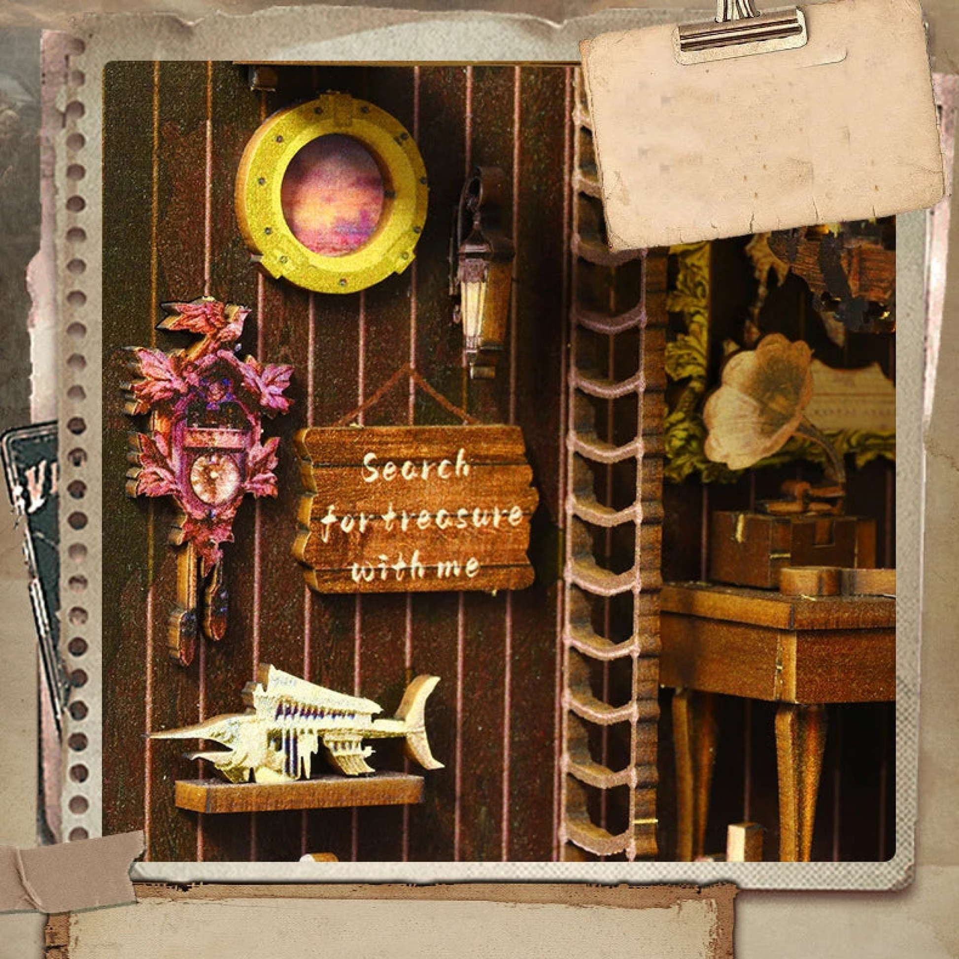 Aden - DIY Book Nook Kit - TryNooki