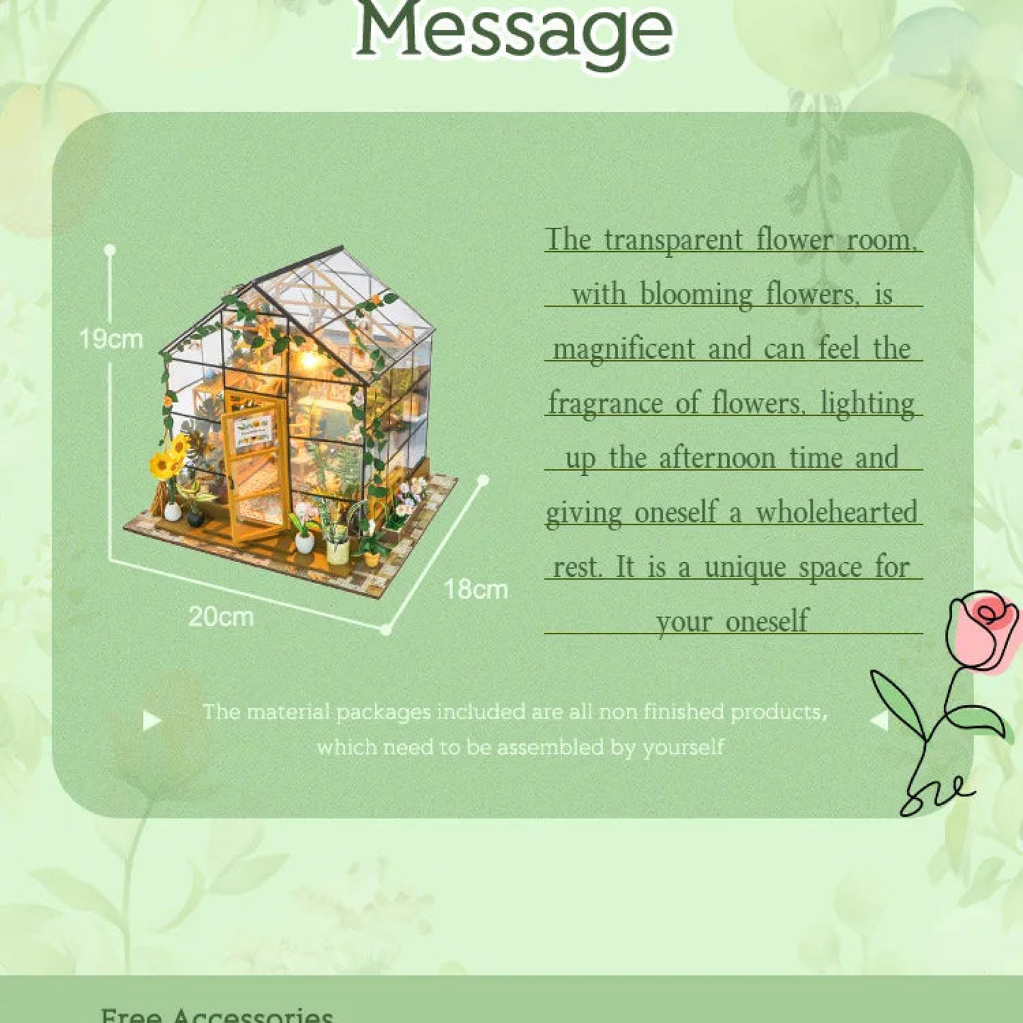 Flower House - Dollhouse - TryNooki