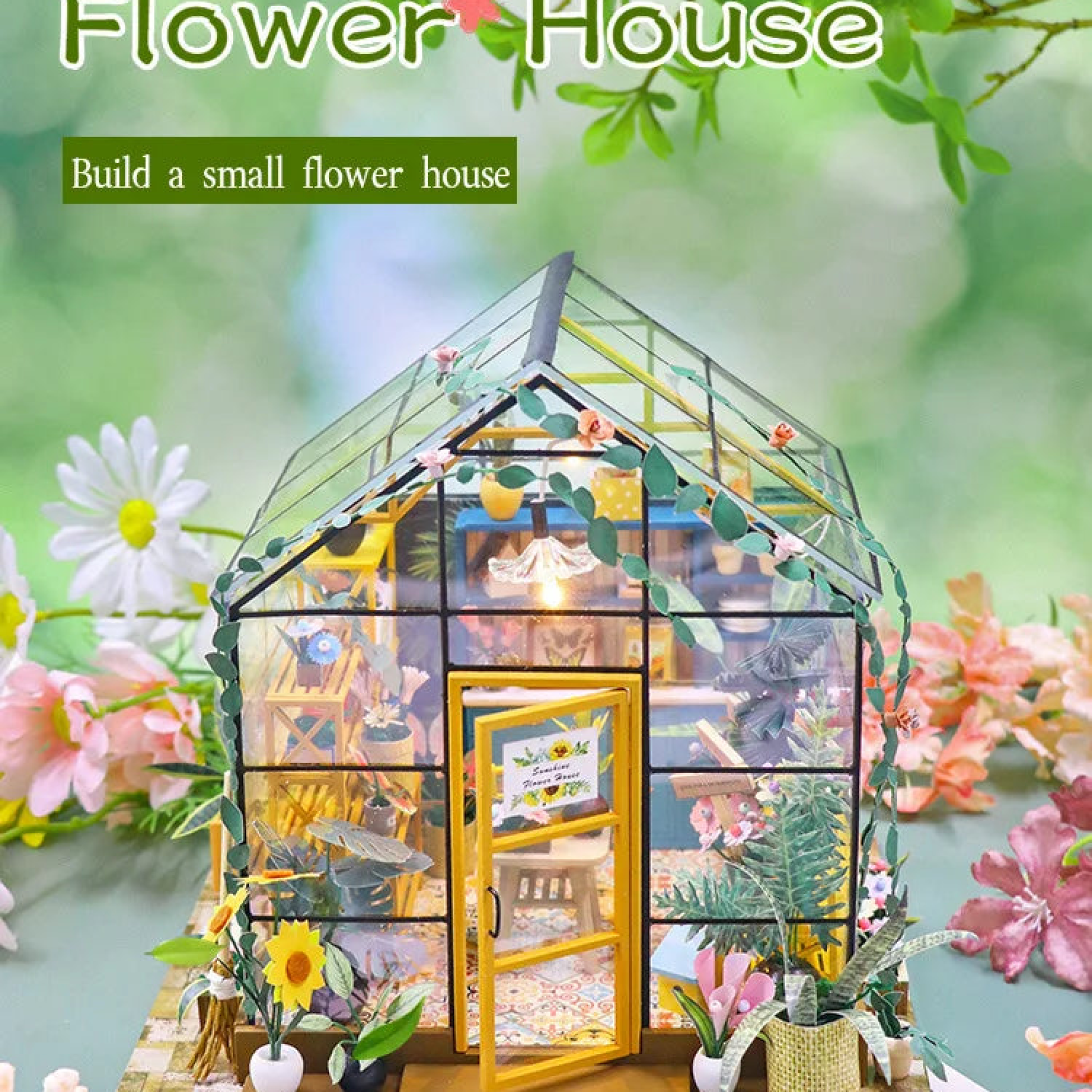 Flower House - Dollhouse - TryNooki
