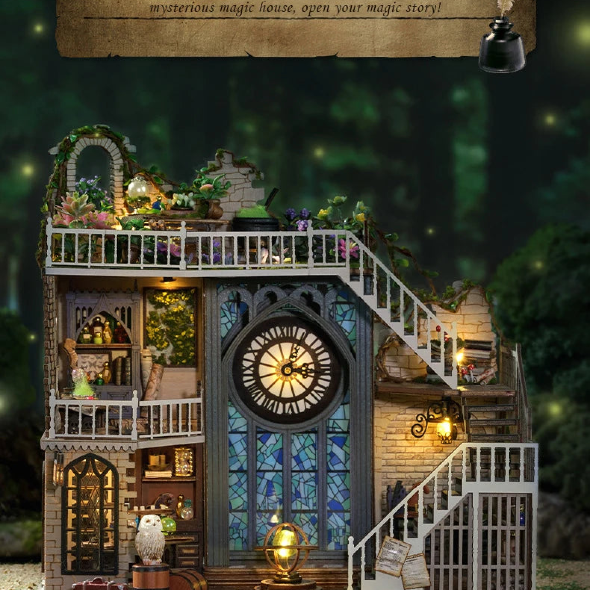 Magic Cathedral - DIY Book Nook Kit - TryNooki